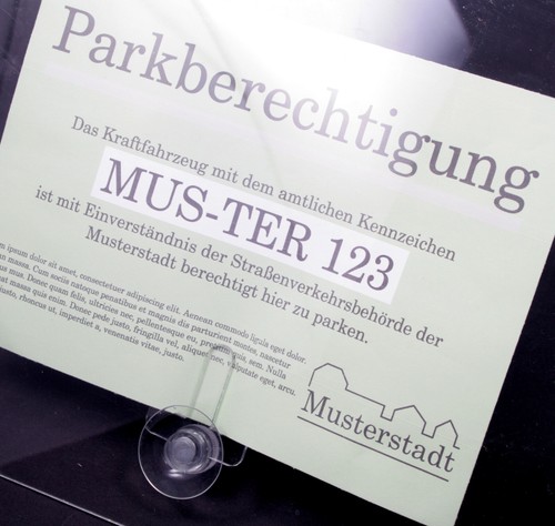 4er set parkscheinhalter clip - 4er,